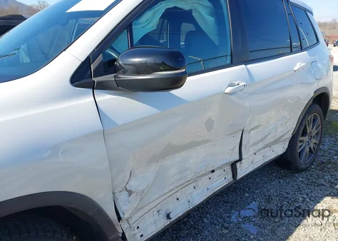 2021 Honda Passport Awd Ex-L из США, поврежденный, VIN 5FNYF8H55MB015035